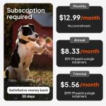 Weenect Dog XT GPS Collar - waterproof & durable