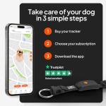 Weenect Dog XT GPS Collar - waterproof & durable