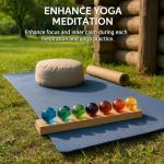 7 Chakra Healing Crystals with LED Stand