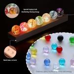 7 Chakra Healing Crystals with LED Stand