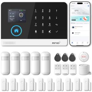 Wireless Home Security System with App Alerts