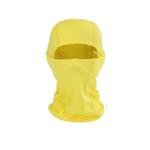 Breathable Yellow Balaclava Full Face Mask - 2PCS