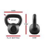 CAP Barbell 80 LB Cast Iron Kettlebell Set