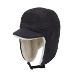 Windproof Fleece Skull Cap with Earflaps – Gray