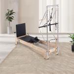 Wooden Pilates Reformer with Tower for Home Use