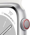 Apple Watch Series 8 GPS + Cellular, 41mm Silver