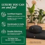 MAYA LUMBINI Organic Meditation Mat for Comfort