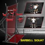 900LBS Weight Bench Set with Squat Rack