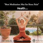 MAYA LUMBINI Organic Meditation Mat for Comfort