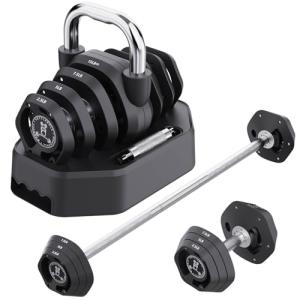 Adjustable 4-in-1 Kettlebell Weight Set