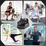 Adjustable 4-in-1 Kettlebell Weight Set