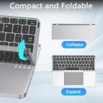 Portable Bluetooth Keyboard and Mouse Combo for Travel