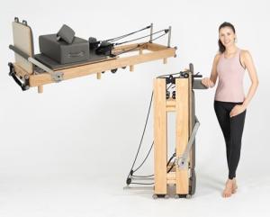 Nexace Foldable Pilates Reformer for Home Workouts