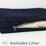 Eclipse Buckwheat Meditation Cushion, Burgundy 23