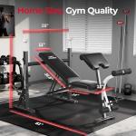 FLYBIRD Adjustable Olympic Weight Bench for Full Body