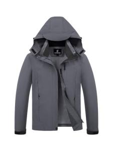 SaphiRose Women's Lightweight Waterproof Rain Jacket