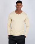 Men's Dry Fit Long Sleeve V-Neck Active T-Shirts