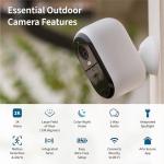 Arlo Essential 2K Security Camera - Wireless, 2 Cameras
