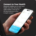 Smart Bluetooth Blood Pressure Monitor with App