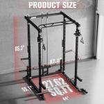 RitFit Power Cage Home Gym Package with Weights