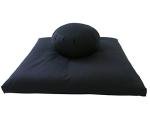 Black Buckwheat Meditation Cushion Set (2 pcs)