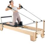 VEVOR Wooden Pilates Reformer for Home Workouts