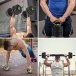4-in-1 Adjustable Dumbbells for Home Gym Workouts