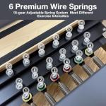 Wooden Pilates Reformer Machine with Tower and Accessories