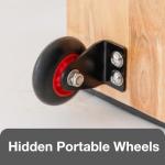 Wooden Pilates Reformer Machine with Tower and Accessories