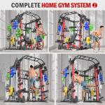 Multi-Function Power Cage with Cable Crossover