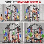 Multi-Function Power Cage with Cable Crossover