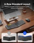 Portable Bluetooth Keyboard and Mouse Combo Set