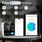 Smart Blood Pressure Monitor with App & Voice