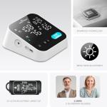 Smart Blood Pressure Monitor with App & Voice