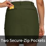 LastFor1 Women's Quick-Dry Golf Skort with Pockets