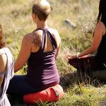 Blue Buckwheat Meditation Cushion for Comfort