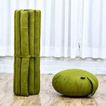 Leewadee Kapok Meditation Cushion Set in Green