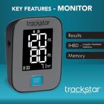 Trackstar Smart Blood Pressure Monitor with App