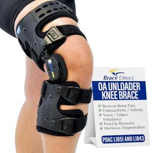 Adjustable Knee Brace for Osteoarthritis Relief