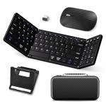 JPHTEK Portable USB-C Folding Keyboard and Mouse Combo