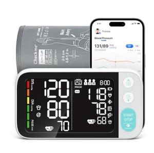 Bluetooth Blood Pressure Monitor with Dual-Display