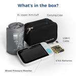 Bluetooth Blood Pressure Monitor with Dual-Display