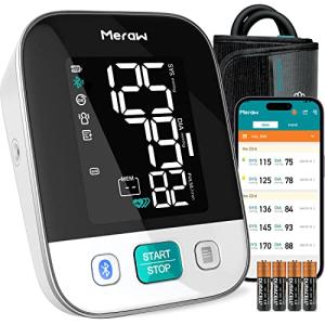 Bluetooth Blood Pressure Monitor with App Tracking