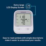 OMRON Silver Home Blood Pressure Monitor with App