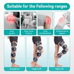 Adjustable Hinged Knee Brace for Recovery Support