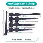 Adjustable Hinged Knee Brace for Recovery Support