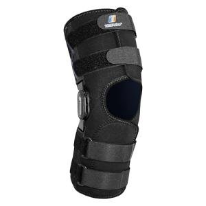 Knee Brace with Compression Straps and Stabilizers