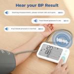 Smart Blood Pressure Monitor with Bluetooth and Voice