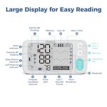 Smart Blood Pressure Monitor with Bluetooth and Voice