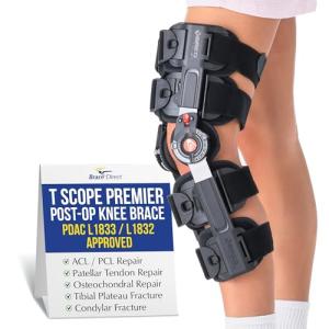 Adjustable Post-Op Knee Brace for Injury Recovery